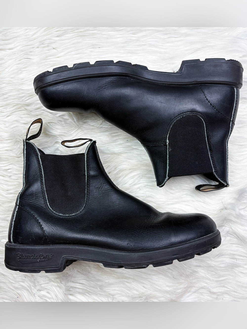 Blundstone 510 Originals Chelsea Boots Black Leather AU 8 Womens 11 Mens 9